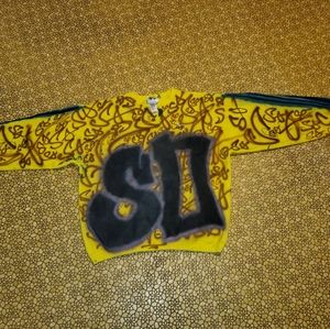 Vintage adidas graffiti airbrush crewneck size xl